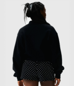 Parke Polka Dot Letter Varsity Mockneck Sweatshirt 2