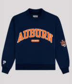 Parke x ’47 Auburn Graphic Mockneck Navy Sweatshirt 1