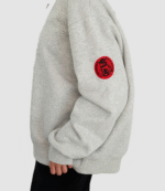Parke x ’47 Georgia Graphic Mockneck Grey Sweatshirt 3