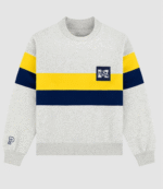 Parke x ’47 Michigan Graphic Mockneck Grey Sweatshirt 1