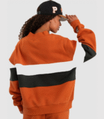 Parke x ’47 Texas Graphic Mockneck Orange Sweatshirt 2