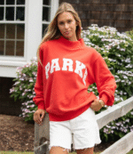 Parke x Emma & Maggie Varsity Mockneck Sweatshirt 4