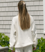 Parke x Emma & Maggie Varsity Mockneck Sweatshirt 5
