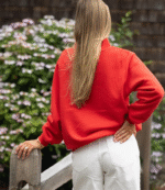 Parke x Emma & Maggie Varsity Mockneck Sweatshirt 8