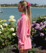 Parke x Maggie & Emma Zip Up Mockneck Jacket 2