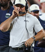 Preseason 2026 Mike Macdonald Seahawks Grey T-Shirt 3