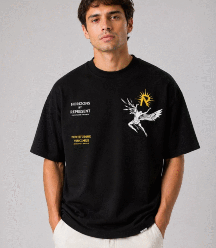 Represent Icarus Black T-Shirt 1