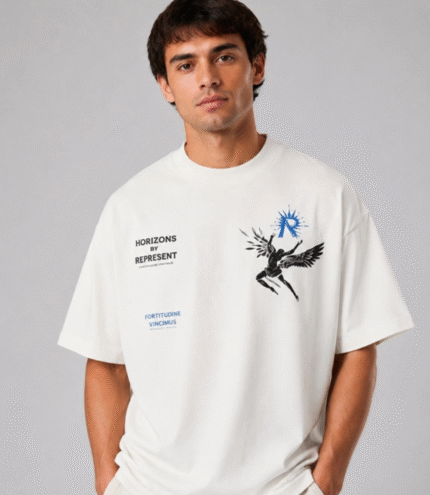 Represent Icarus White T-Shirt 1
