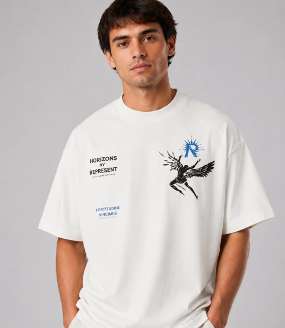 Represent Icarus White T-Shirt 1 Represent Icarus White T-Shirt 1