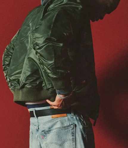 Shai Gilgeous-Alexander Levi’s MA-1 Bomber Jacket 4