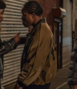 Shameik Moore Power Book III Raising Kanan Bomber Jacket 1