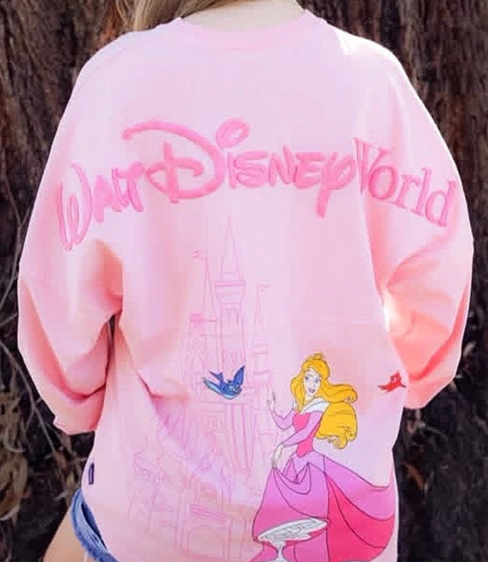 Spirit Jerseys x Disney Princess Aurora Pink Sweatshirt 2 Spirit Jerseys x Disney Princess Aurora Pink Sweatshirt 2