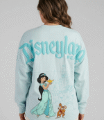 Spirit Jerseys x Disney Princess Jasmine Blue Sweatshirt 3