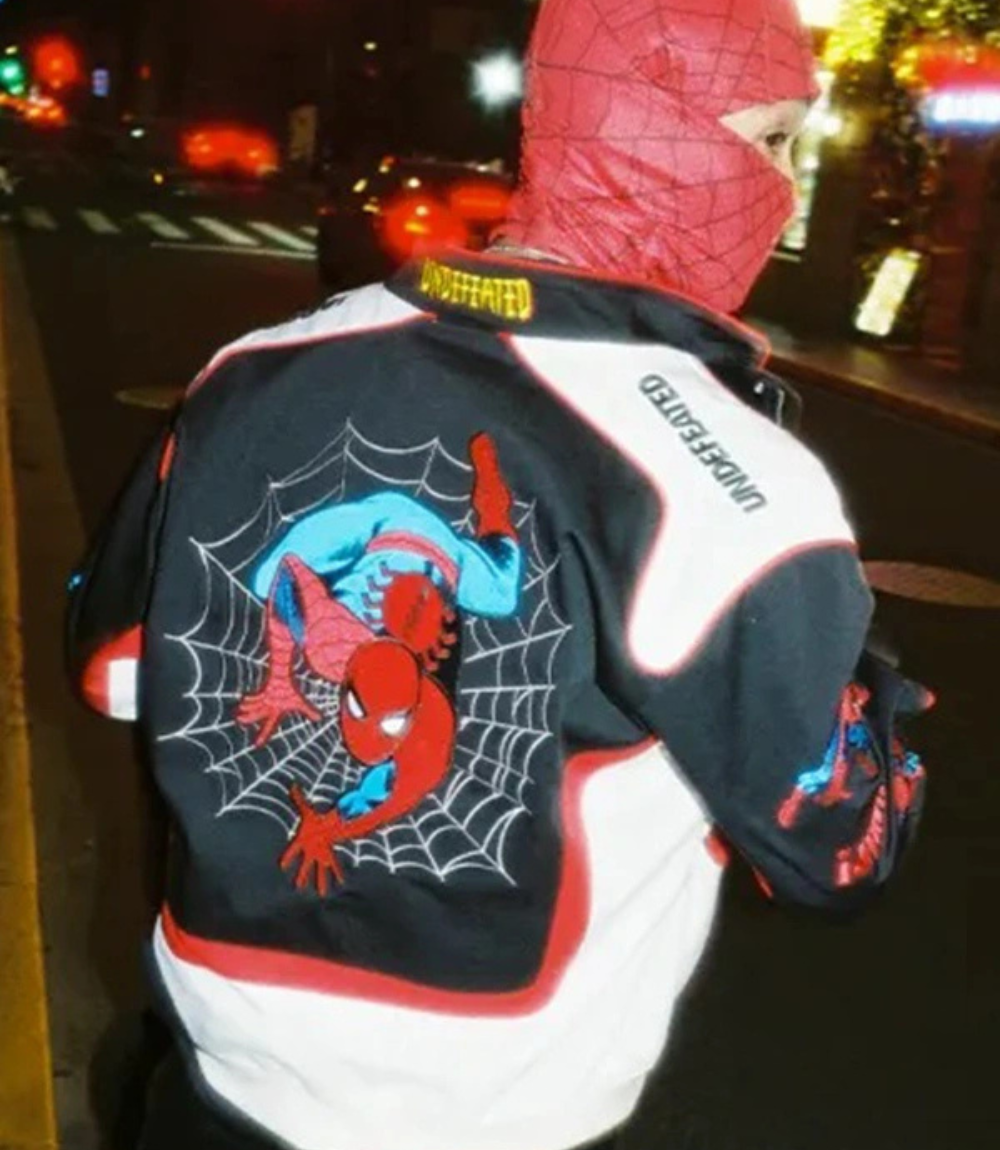Undefeated x Spider-Man FW26 Varsity Jacket 2 Undefeated x Spider-Man FW26 Varsity Jacket 2