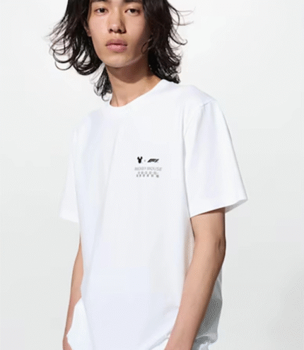 Uniqlo UT Disney x F1 White T-Shirt 2