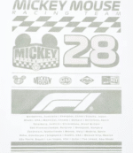 Uniqlo UT Disney x F1 White T-Shirt 6