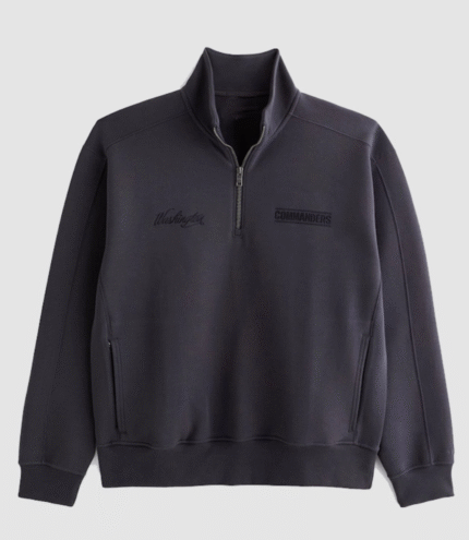 Washington Commanders Abercrombie & Fitch Half-Zip Sweatshirt 2