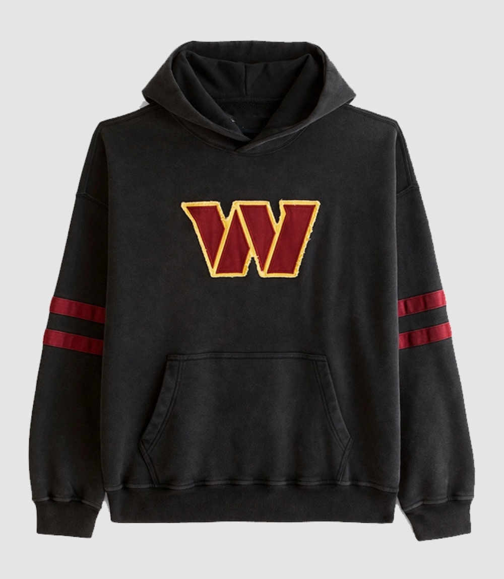 Washington Commanders Abercrombie & Fitch Popover Hoodie 1 Washington Commanders Abercrombie & Fitch Popover Hoodie 1