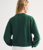 Abercrombie Green Bay Packers Sunday Shrunken Cardigan Jacket 2