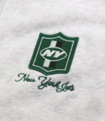 Abercrombie New York Jets Sunday Shrunken Cardigan Jacket 4