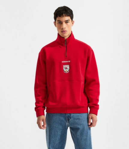 Arsenal adidas 2627 EQT Half Zip Sweatshirt 1