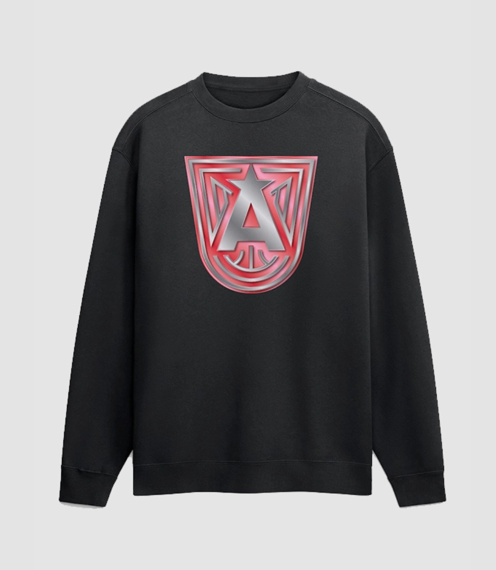 Atlanta Dream Metallic Mascot Sweatshirt 1 Atlanta Dream Metallic Mascot Sweatshirt 1