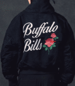 Buffalo Bills New Era x Alpha Industries Shawl Collar Bomber Jacket 1