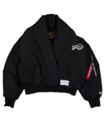 Buffalo Bills New Era x Alpha Industries Shawl Collar Bomber Jacket 4
