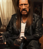 Danny Trejo UGG x Willy Chavarria Leather Jacket 1