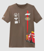 Disney and Pixar’s Cars F1 Lightning McQueen Brown T-Shirt 2