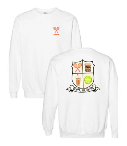 Dunkin’ 2026 Tennis Crewneck Sweatshirt 1