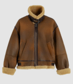 Gigi Hadid Tommy Hilfiger Aviator Jacket 3