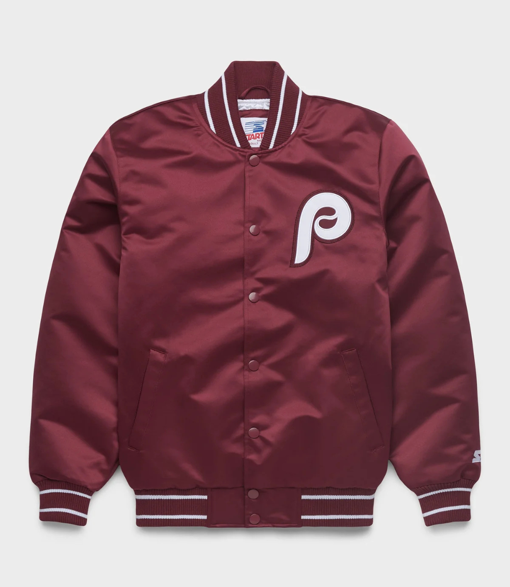 HOMAGE X Starter Phillies Heavyweight Satin Jacket 1 HOMAGE X Starter Phillies Heavyweight Satin Jacket 1