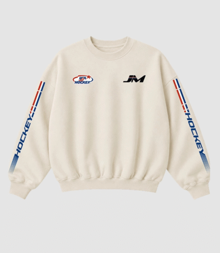 John & Matthew Gaudreau Foundation x USA Hockey Crewneck Sweatshirt 2