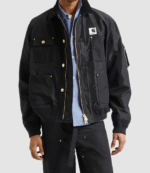 Lewis Hamilton Sacai x Carhartt WIP Twill Duck Canvas Blouson Jacket 1