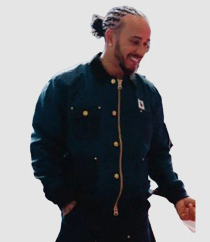 Lewis Hamilton Sacai x Carhartt WIP Twill Duck Canvas Blouson Jacket 4