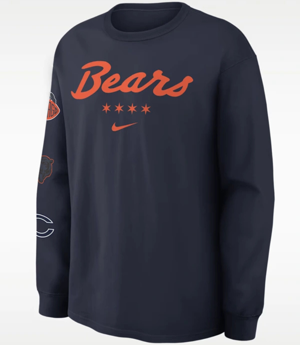 Nike Bears Rivalries 2026 Navy Long-Sleeve T-Shirt 1 Nike Bears Rivalries 2026 Navy Long-Sleeve T-Shirt 1