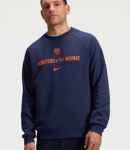 Nike Chicago Bears Rivalries 2026 Crew Sweatshirt 1