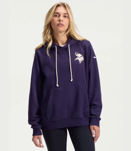 Nike Minnesota Vikings Rivalries 2026 Womens Sideline Hoodie 2