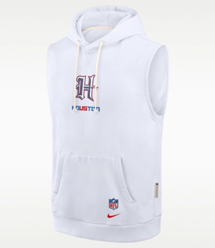 Nike Texans Rivalries 2026 Sideline Sleeveless Hoodie 1