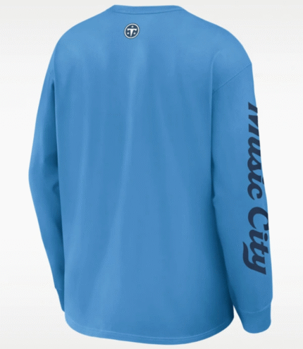 Nike Titans Rivalries 2026 Blue Long-Sleeve T-Shirt 2