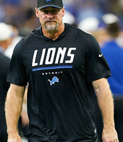 Preseason 2026 Dan Campbell Lions Short Sleeve Hooded T-Shirt 2
