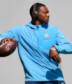 Preseason 2026 Tennessee Titans Sideline Quarter-Zip Pullover Jacket 4