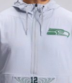 Seahawks Nike Rivalries 2026 Sideline Anorak Half-Zip Jacket 2