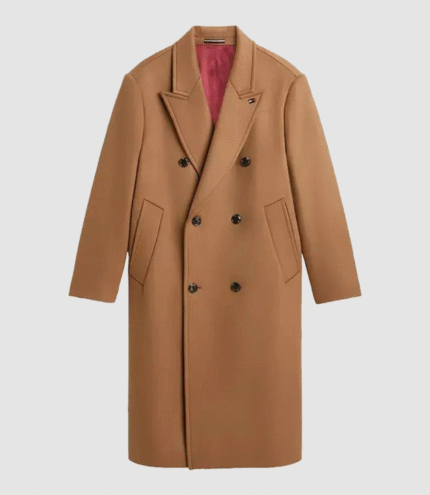 Travis Kelce NYC Brown Trench Coat 3