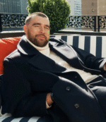 Travis Kelce Tommy Hilfiger Wool Peacoat 1