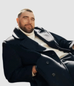 Travis Kelce Tommy Hilfiger Wool Peacoat 3
