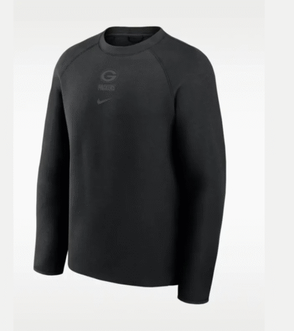 2026 Green Bay Packers Tech Fleece Crewneck Sweatshirt 1