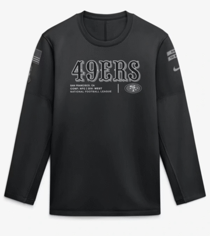 49ers 2026 Salute to Service Crewneck Sweatshirt 3