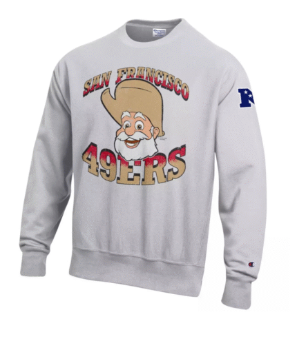 49ers Disney x Champion Stinky Pete Sweatshirt 1